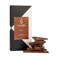 Tafelschokolade "CREAMY"  aus der Chocolaterie La Mara, 80 g